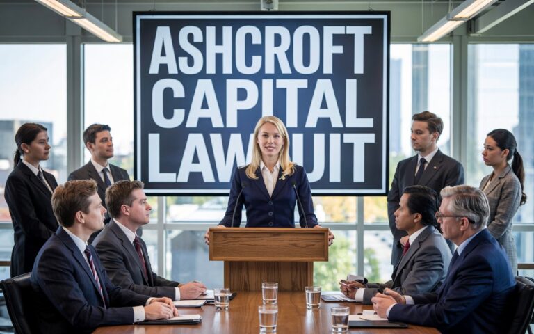 Understanding The Ashcroft Capital Lawsuit: Allegations, Implications, And Current Status